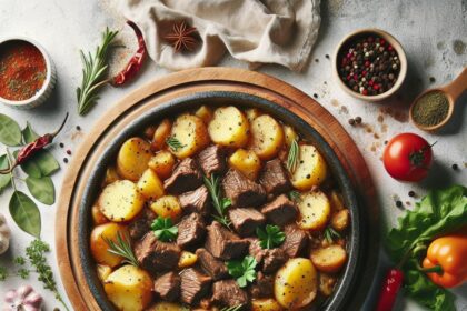 Hearty Beef and Potato Casserole: Comfort in Every Bite