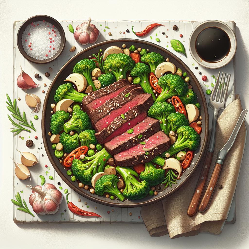 Quick & Flavorful: 15-Min Garlic Broccoli Beef Recipe