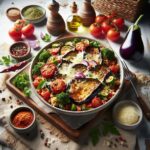 Southern Comfort Meets Italian Flair: Baked Eggplant Parmesan Bowl