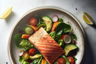 Whip Up a Fresh 15-Minute Salmon Salad: Quick & Nutritious
