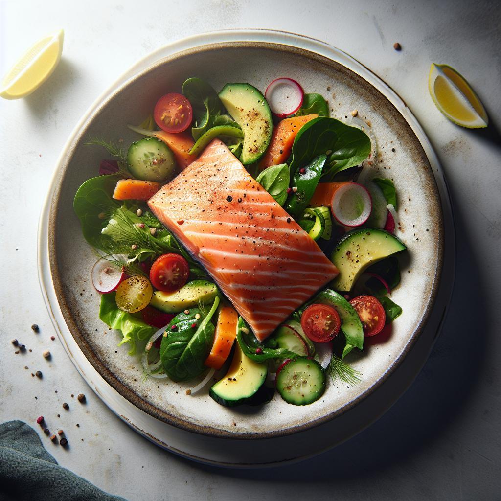 Whip Up a Fresh 15-Minute Salmon Salad: Quick & Nutritious