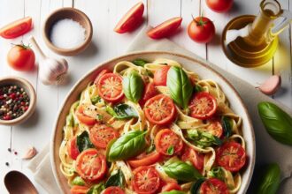 Savor the Flavor: Creamy Tomato Basil Pasta Recipe Unveiled