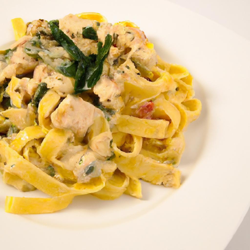 Savor Creamy Garlic Turkey Pasta: A Flavorful Delight