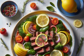 Zesty Beef Lemon Delights: A Tangy Twist to Classic Flavor