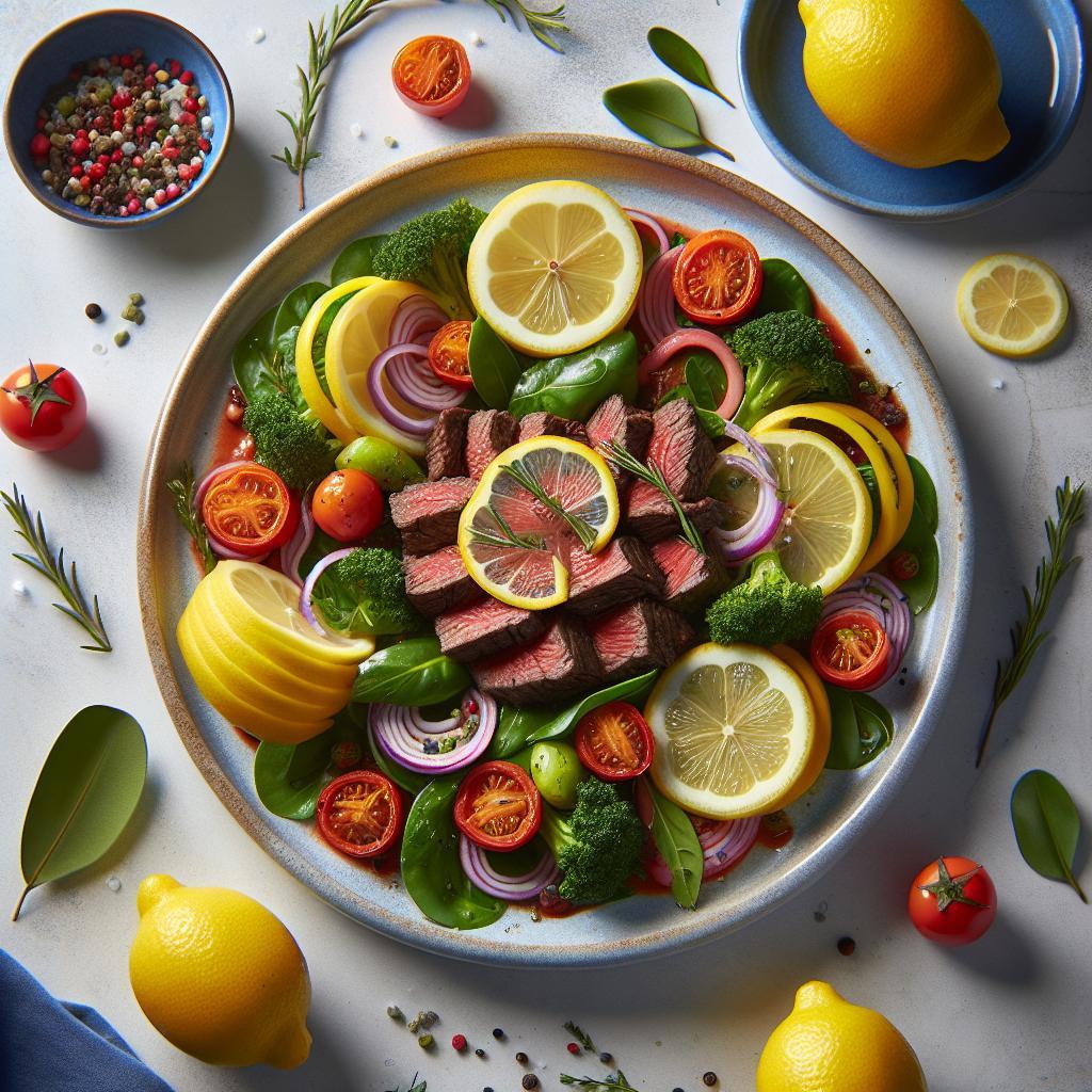 Zesty Beef Lemon Delights: A Tangy Twist to Classic Flavor