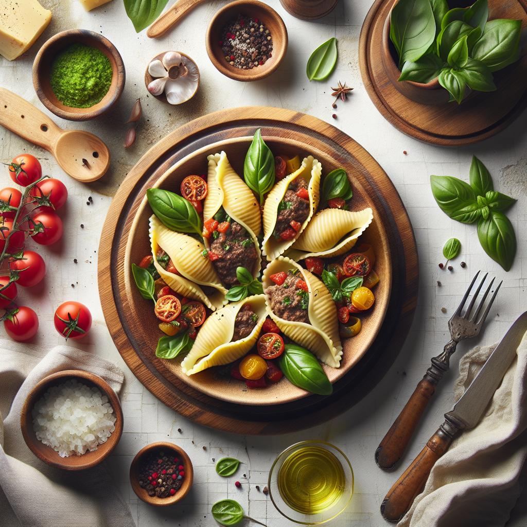 Savory Beef Stuffed Shells: A Hearty Italian Classic Recipe