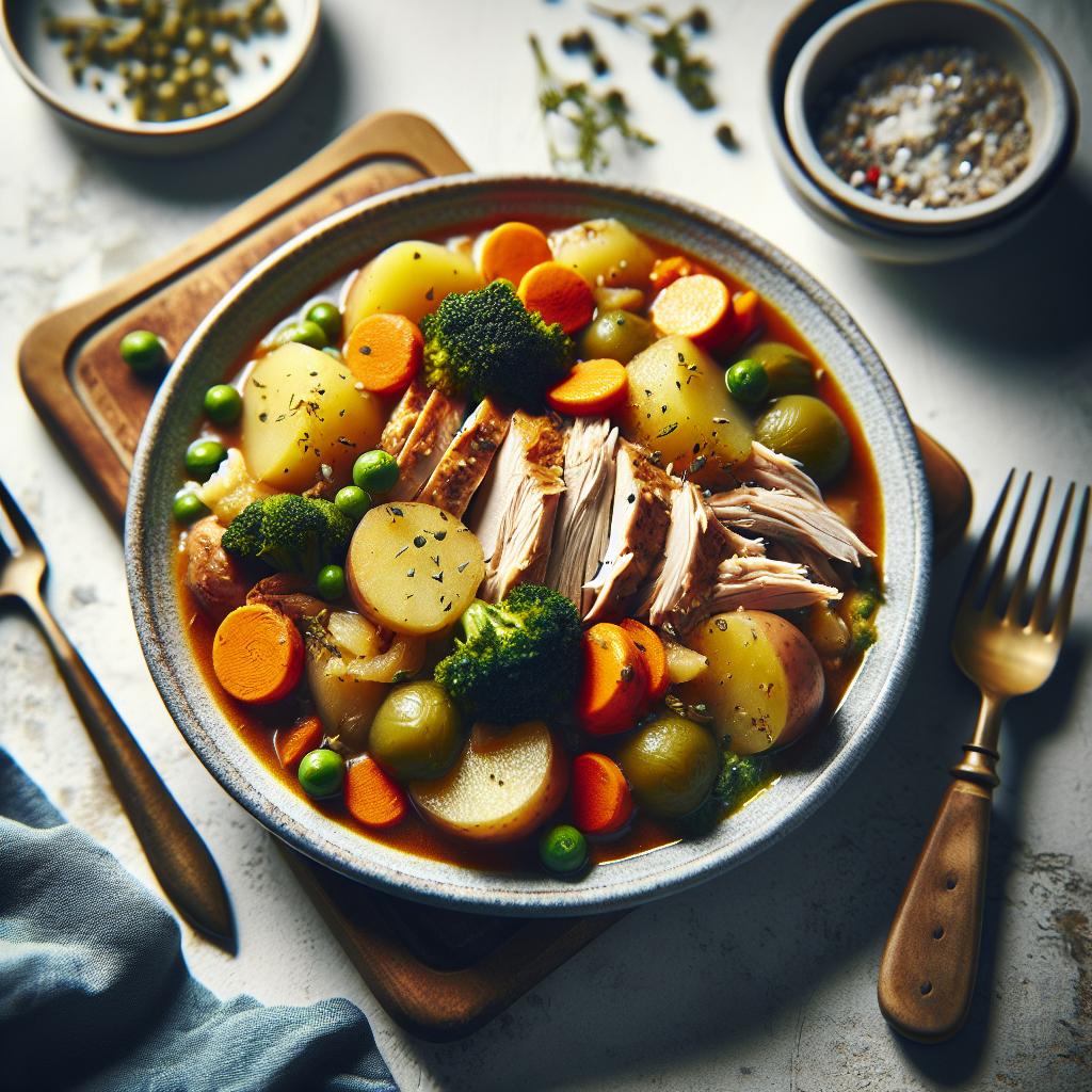 Hearty Turkey and Potato Stew: A Comfort Food Classic