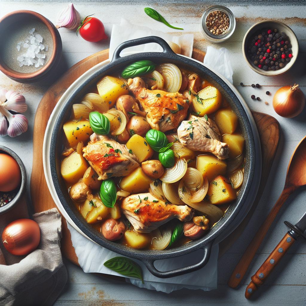 Hearty One-Pot Chicken and Potato Stew: Simple Comfort Food