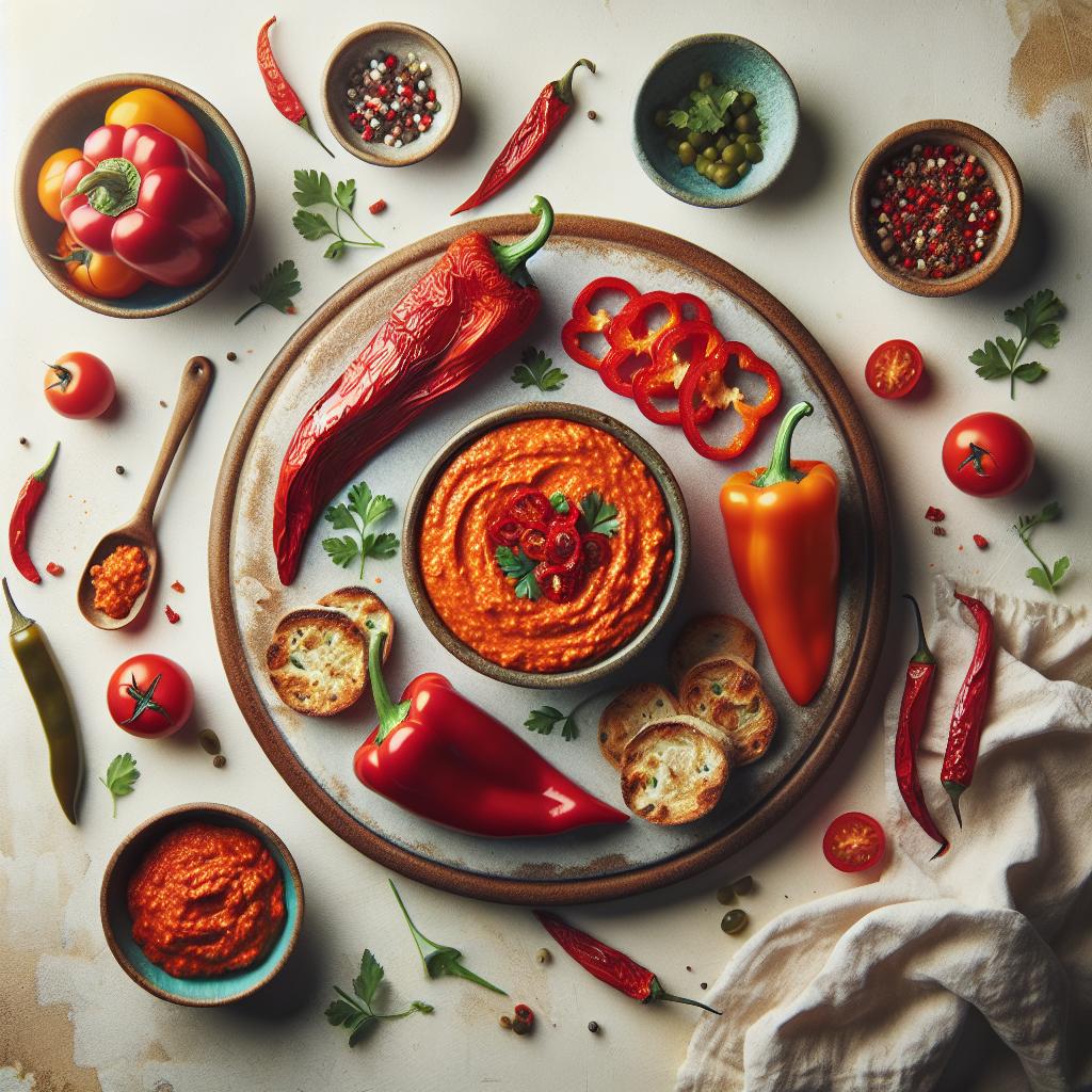 Bold and Bright: Mastering Roasted Red Pepper Dip Magic
