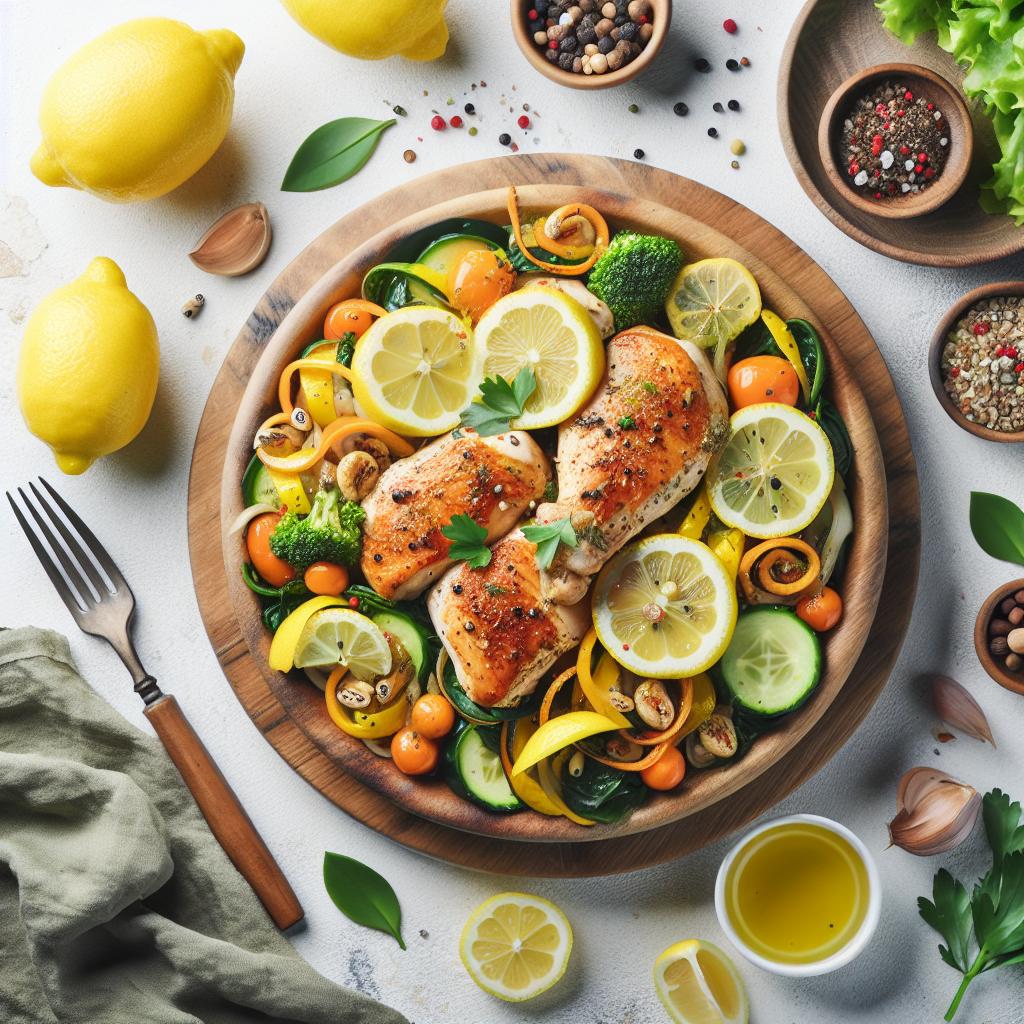 Zesty Lemon Chicken: A Bright Twist on Classic Comfort Food