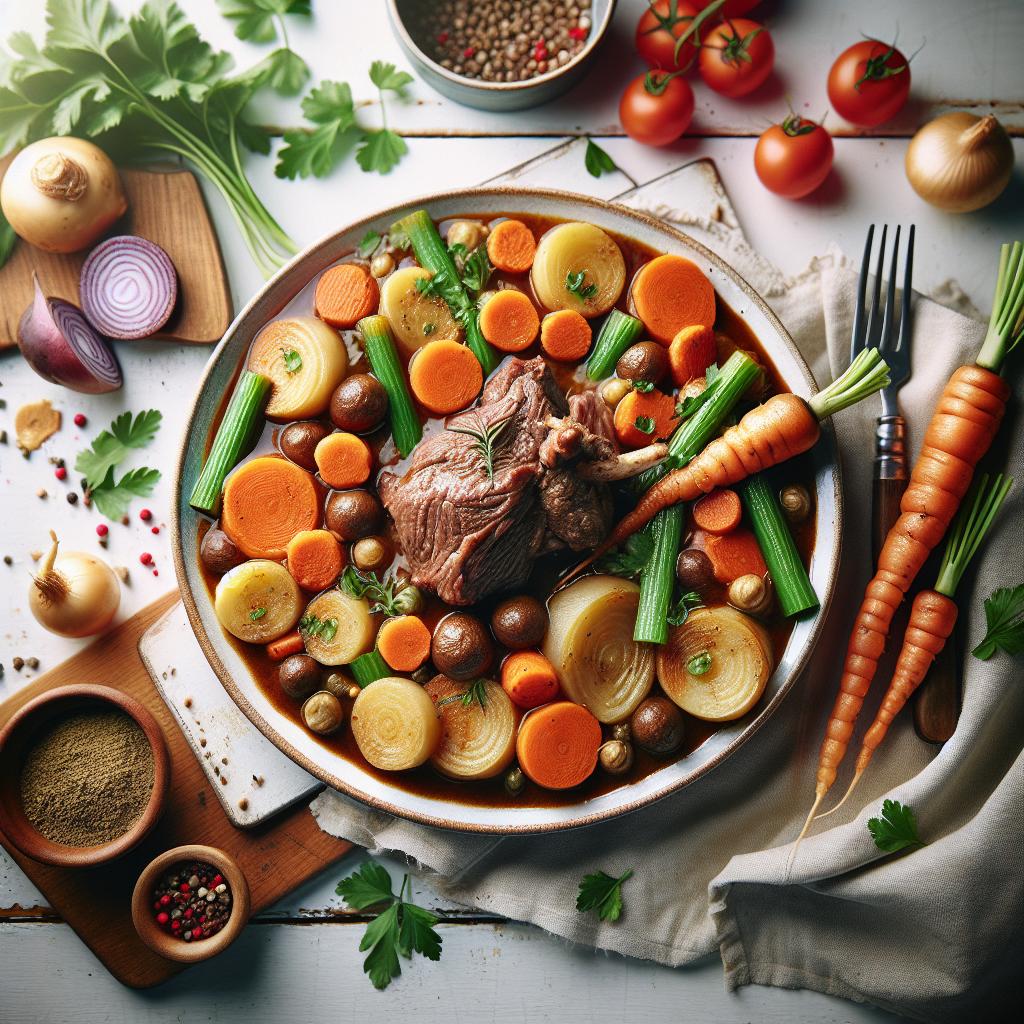 Hearty Savory Lamb Root Stew: A Comforting Classic Pot