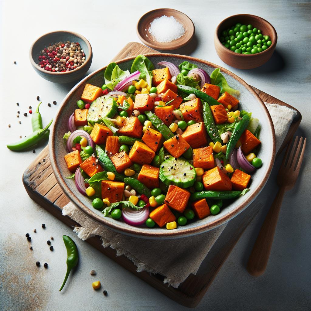 Southern Roasted Sweet Potato Salad: A Flavorful Twist