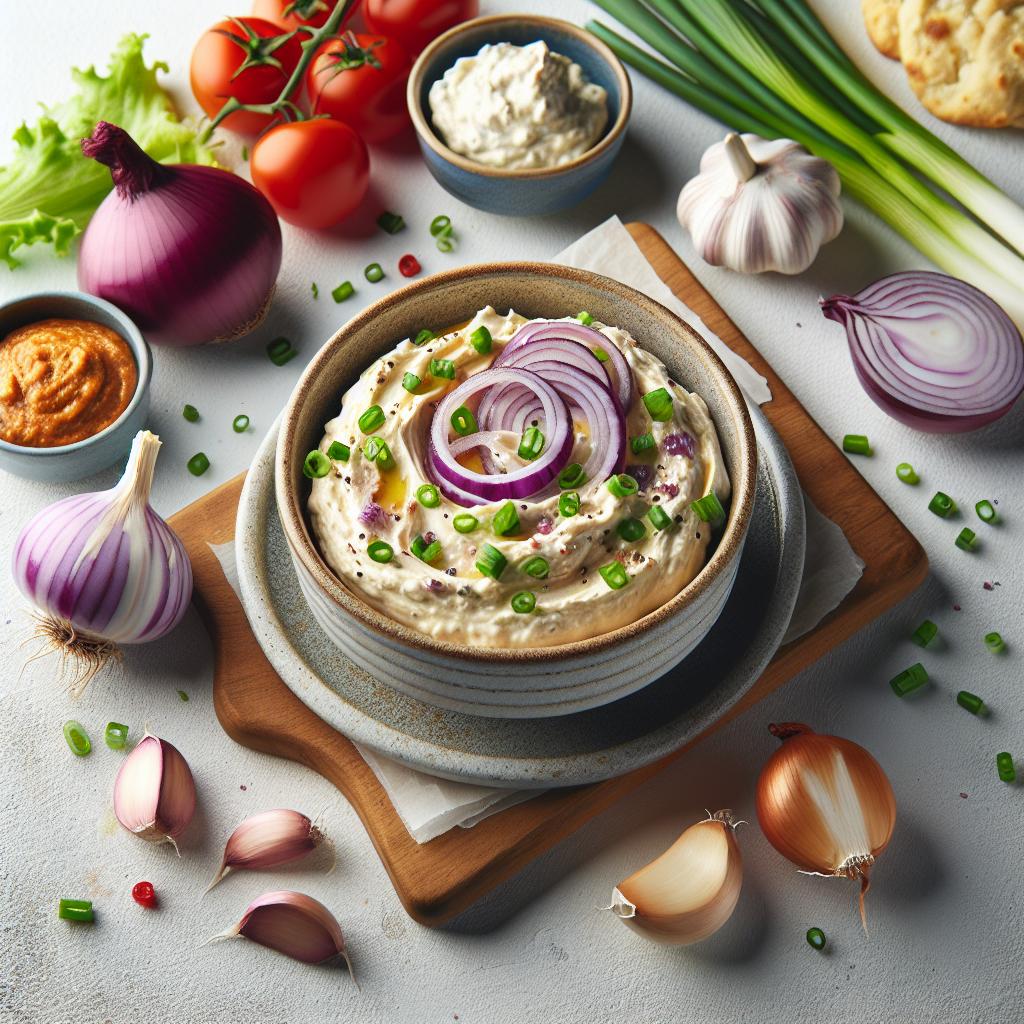Whip Up Bliss: The Ultimate Creamy Onion & Garlic Dip Recipe