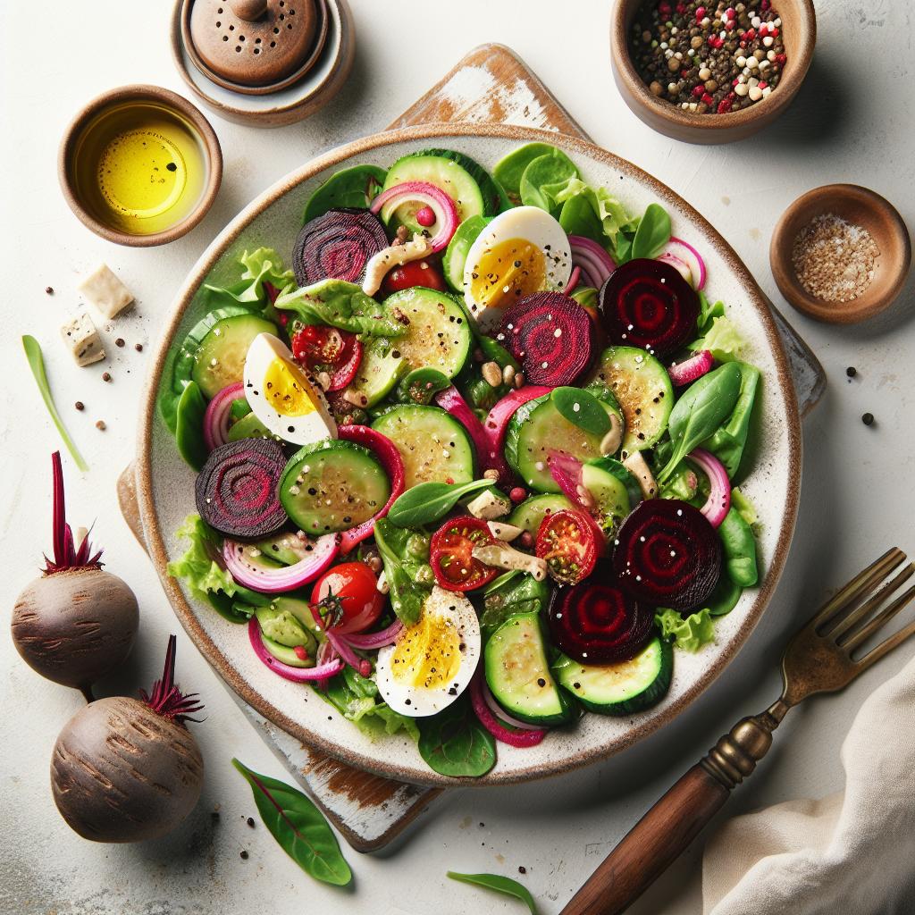 Southern Charm in Every Bite: Roasted Beetroot Salad Delight