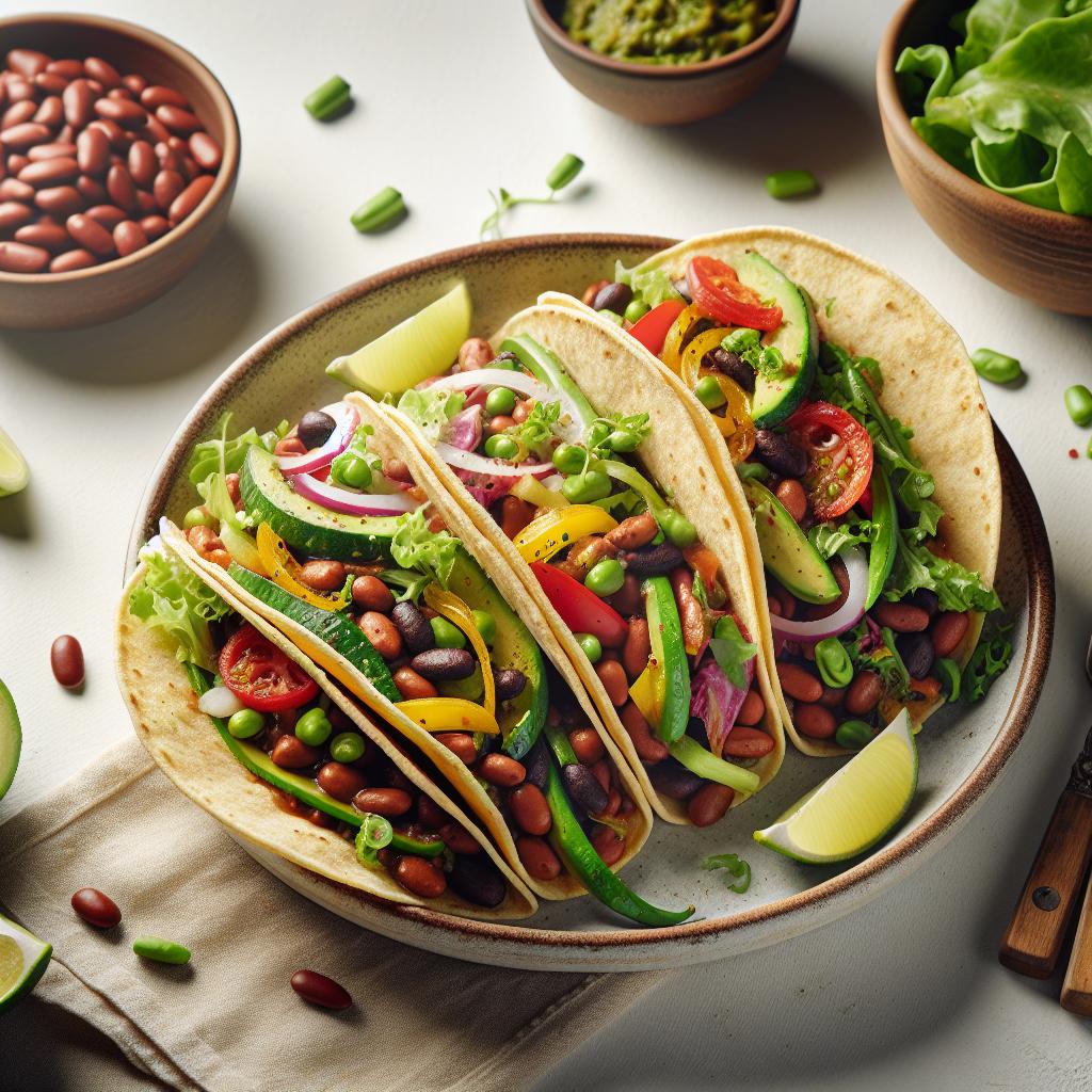 Savor the Flavor: Easy Vegetarian Bean Tacos Recipe Delight