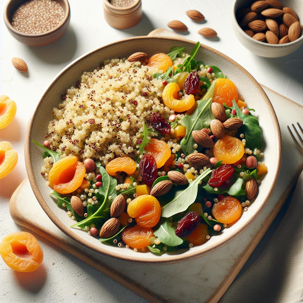 Quinoa & Dried Apricot Salad: A Nutritious Twist to Enjoy