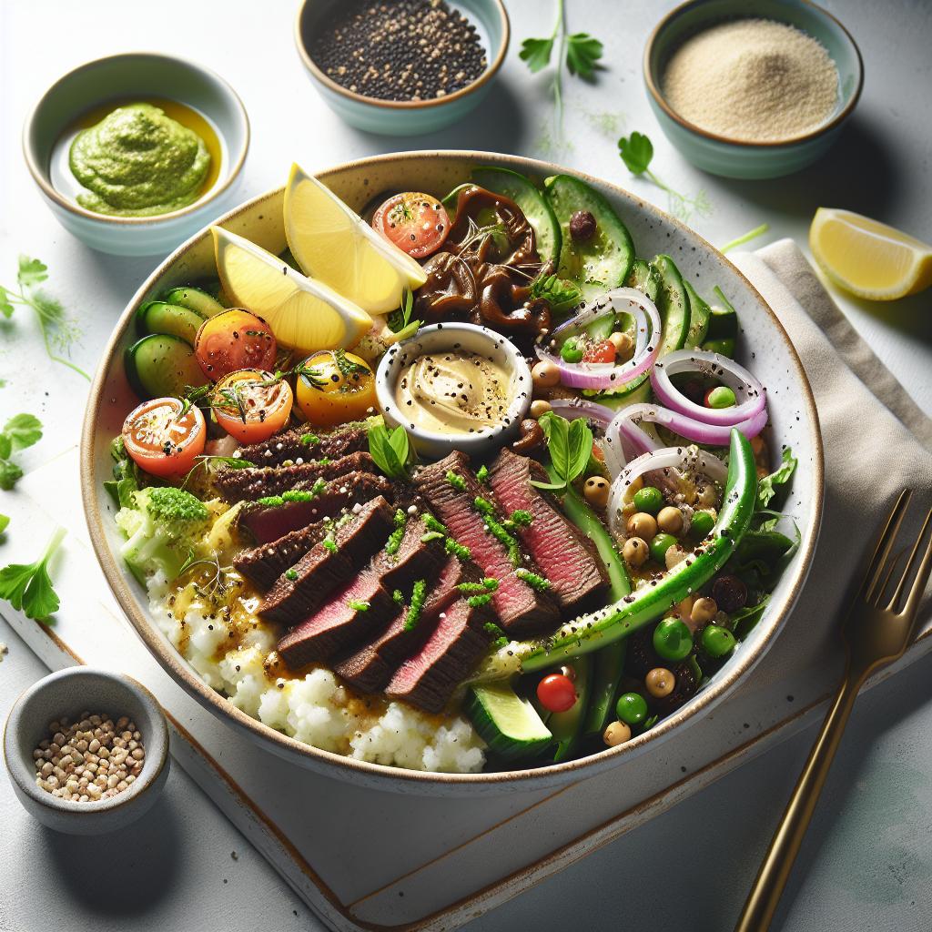 Beef Tahini Fusion: A Creamy Twist on a Savory Classic