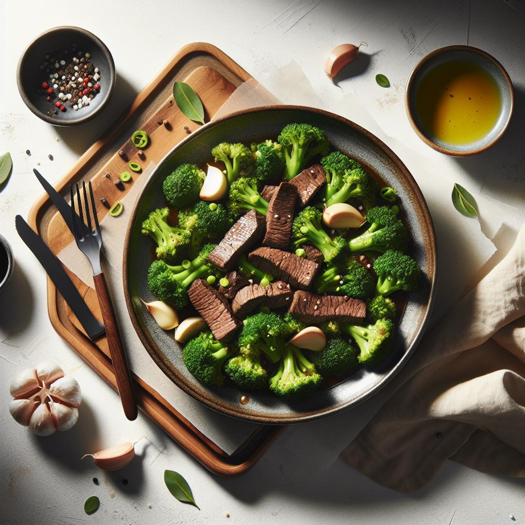 Quick & Flavorful: 15-Min Garlic Broccoli Beef Recipe