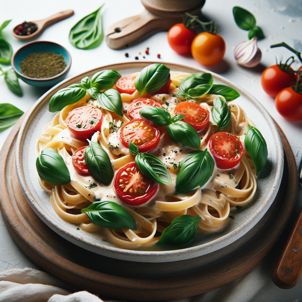 Savor the Flavor: Creamy Tomato Basil Pasta Recipe Unveiled