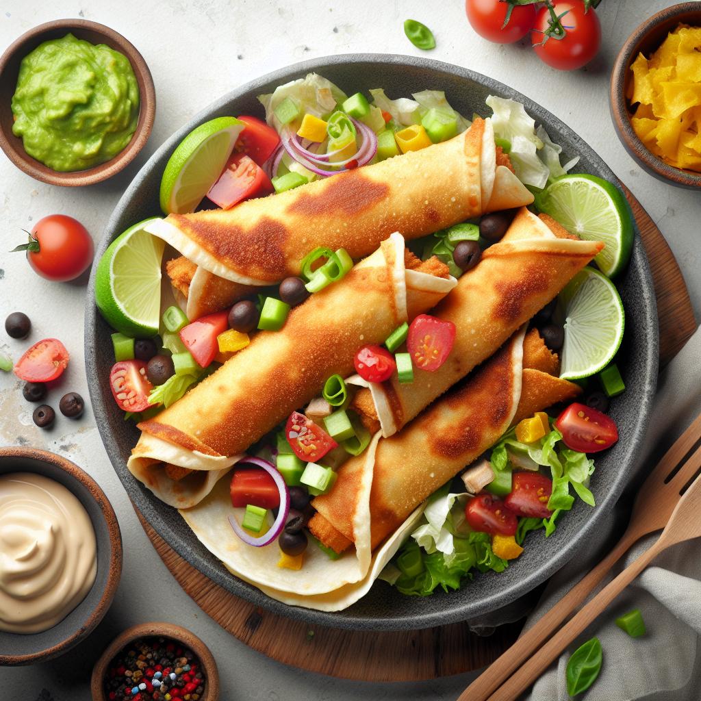 Crunchy Delight: Mastering Crispy Chicken Flautas Recipes