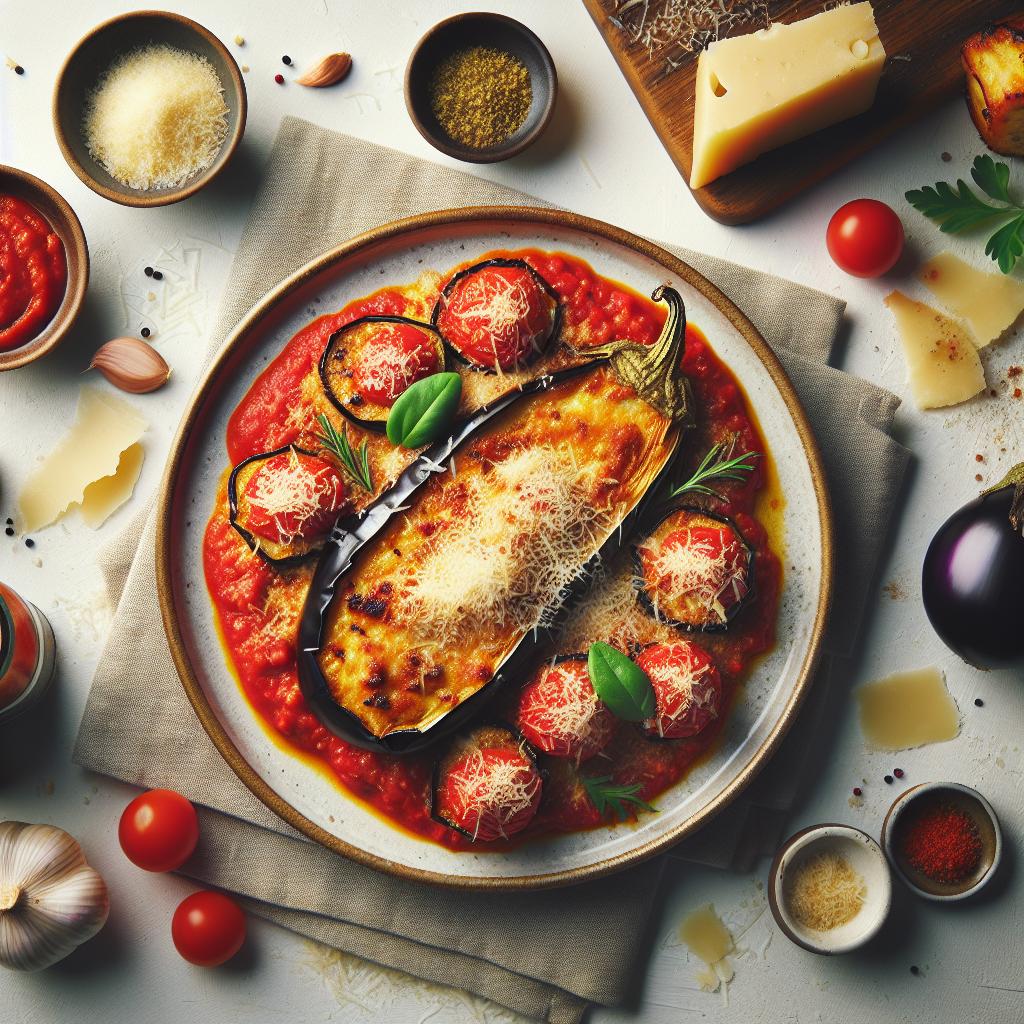 Crispy Baked Eggplant Parmesan: A Healthy Italian Classic