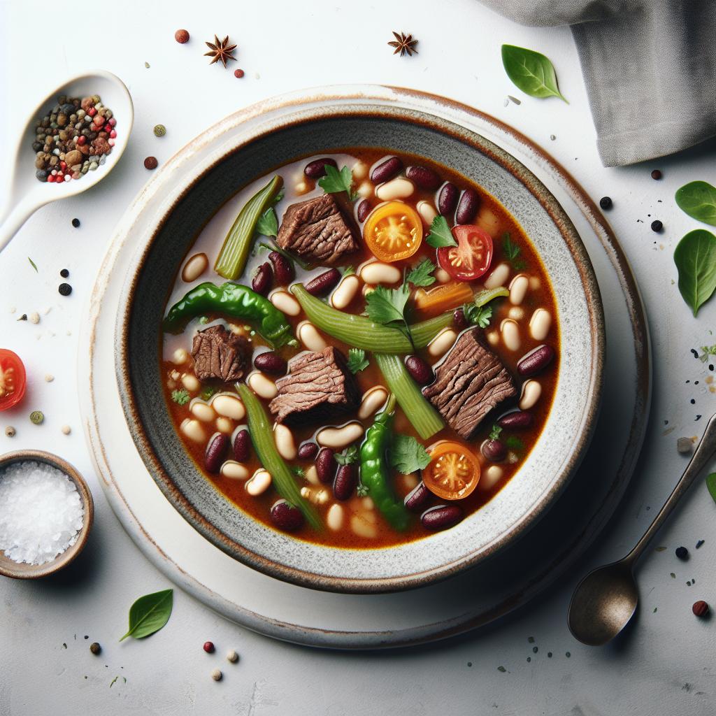 Hearty Beef and Bean Soup: A Nourishing Classic Recipe
