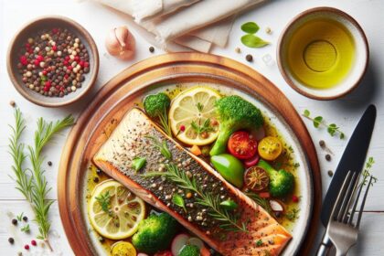Southern Herb-Infused Baked Salmon: A Flavorful Delight