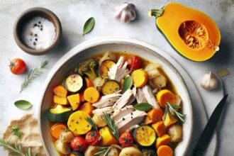 Hearty Roasted Squash and Turkey Stew: A Comforting Classic