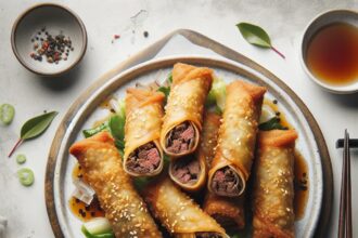 Crispy Beef Egg Rolls: A Savory Twist on Classic Snacks