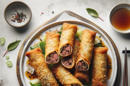Crispy Beef Egg Rolls: A Savory Twist on Classic Snacks