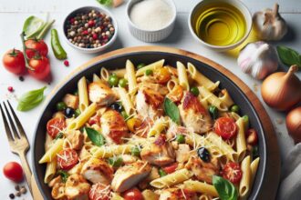 Savory Chicken Ziti Pan: A Cozy One-Pot Pasta Delight