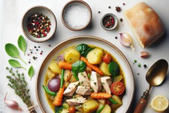 Hearty Chicken and Potato Stew: Comfort in Every Spoonful