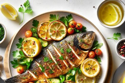 Zesty Lemon Herb Grilled Fish: A Flavorful Seafood Delight