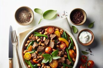Hearty One-Pot Beef and Bean Casserole: A Comfort Meal Made Easy