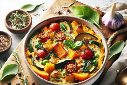 Cozy Up with a Savory Roasted Squash Casserole Bowl