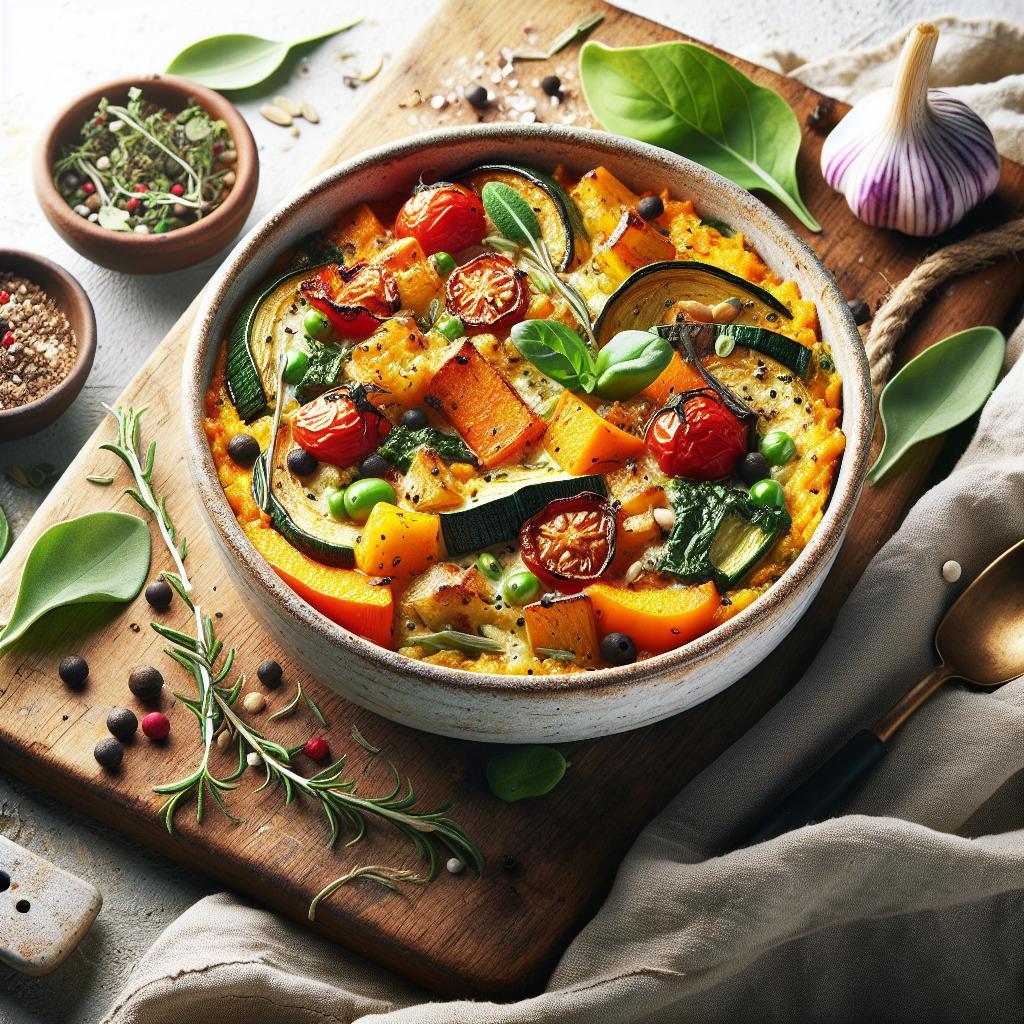 Cozy Up with a Savory Roasted Squash Casserole Bowl