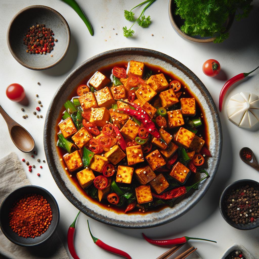 Fiery Flavors Unleashed: Mastering Spicy Szechuan Tofu