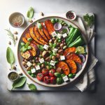 Savory Harmony: Roasted Sweet Potato & Feta Delight Recipe