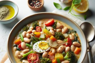 Hearty Southern Creamy White Bean Stew: A Comfort Bowl