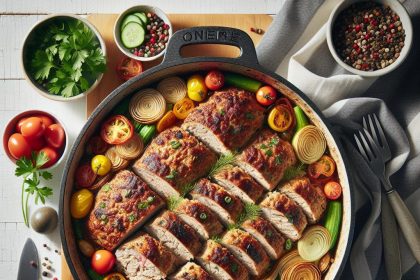 Hearty One-Pot Turkey Meatloaf Bake: Easy & Delicious Meal