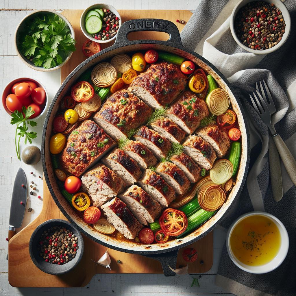 Hearty One-Pot Turkey Meatloaf Bake: Easy & Delicious Meal