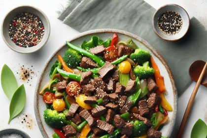 Sizzle & Serve: Mastering the Art of Beef Stir Fry Delight