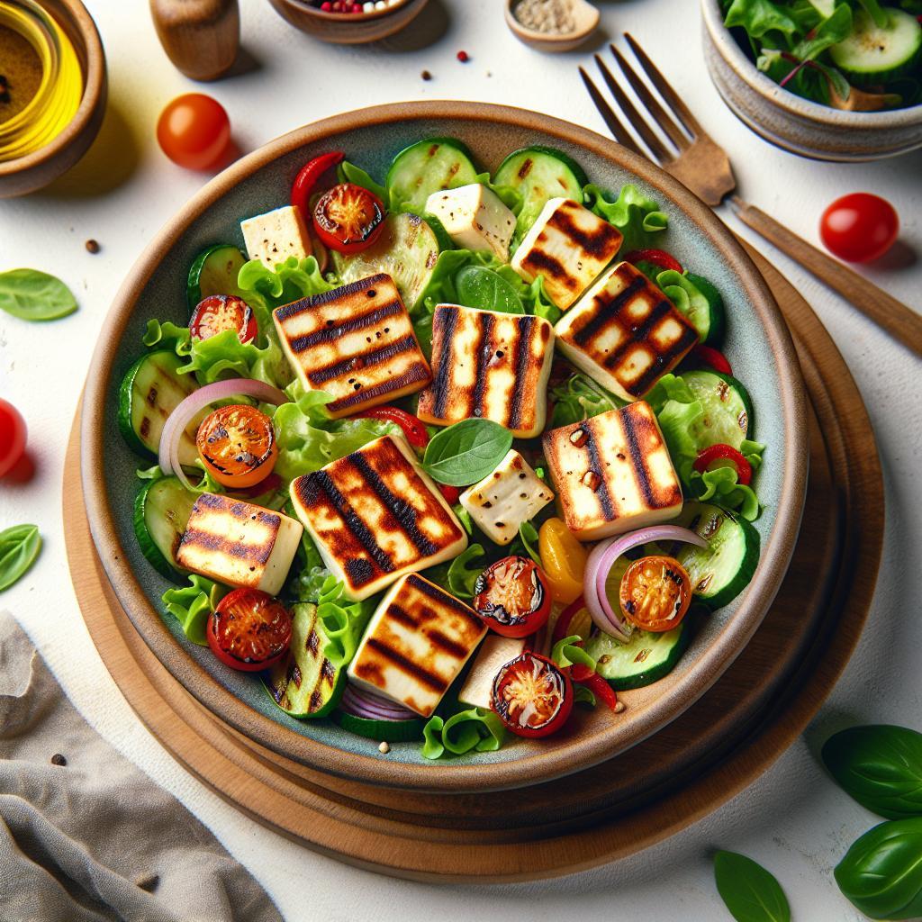 Savor the Flavor: Perfect Grilled Halloumi Salad Recipe
