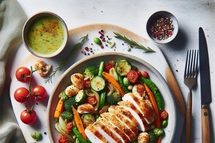 Savor the Perfect Harmony of Chicken and Fresh Veggies