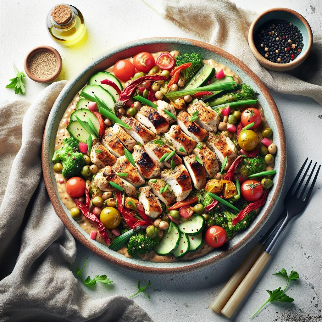 Savory Chicken Tahini: A Flavorful Middle Eastern Delight