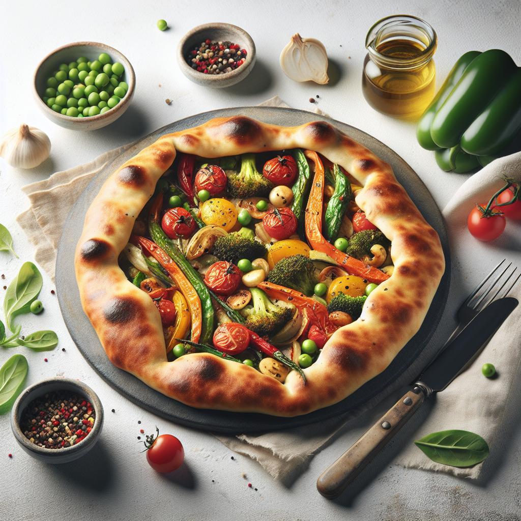 Roasted Vegetable Calzone: A Flavor-Packed Savory Delight