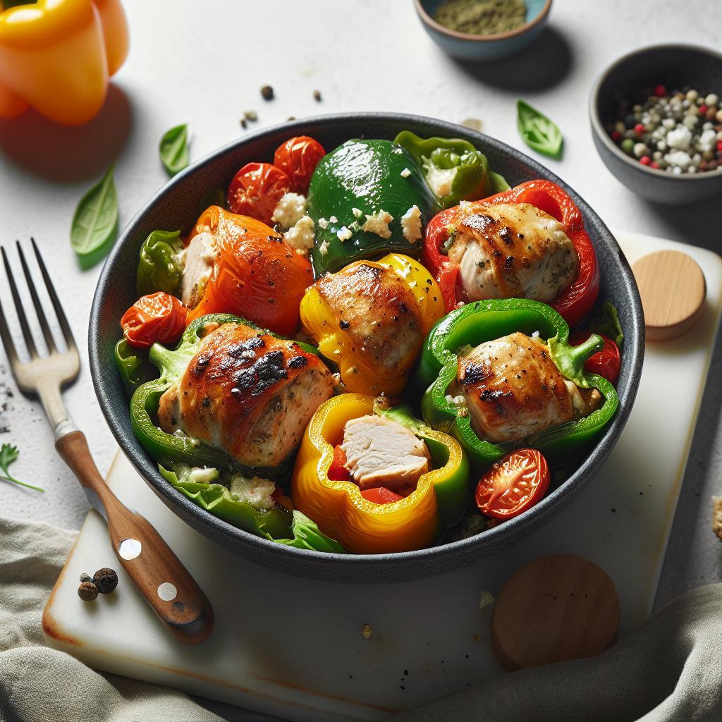Savory Turkey Stuffed Bell Peppers: A Wholesome Delight