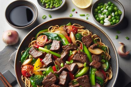 Sizzling Beef Stir Fry Noodles: A Quick Flavorful Feast