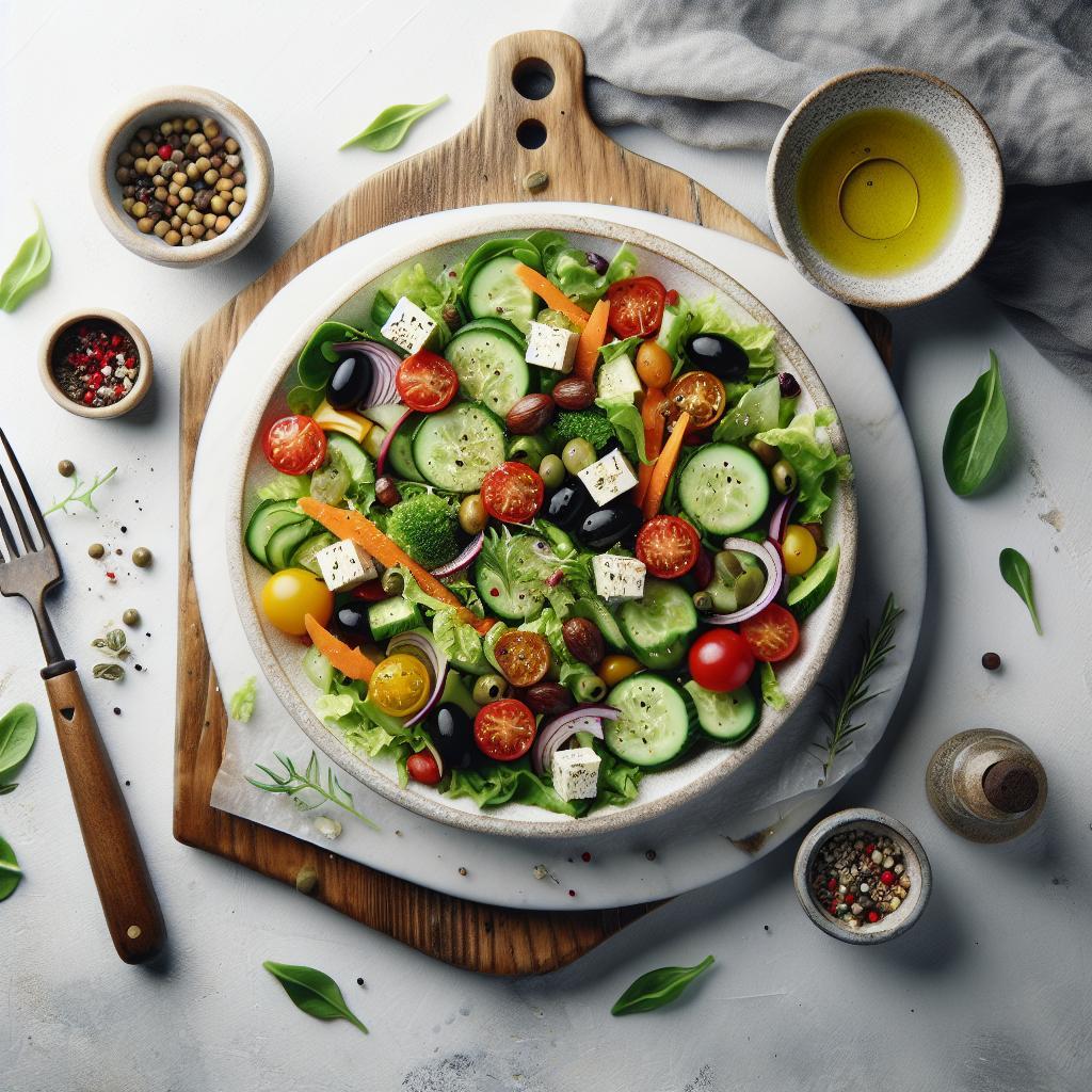 Mediterranean Salad Magic: A Fresh Twist on Classic Flavors