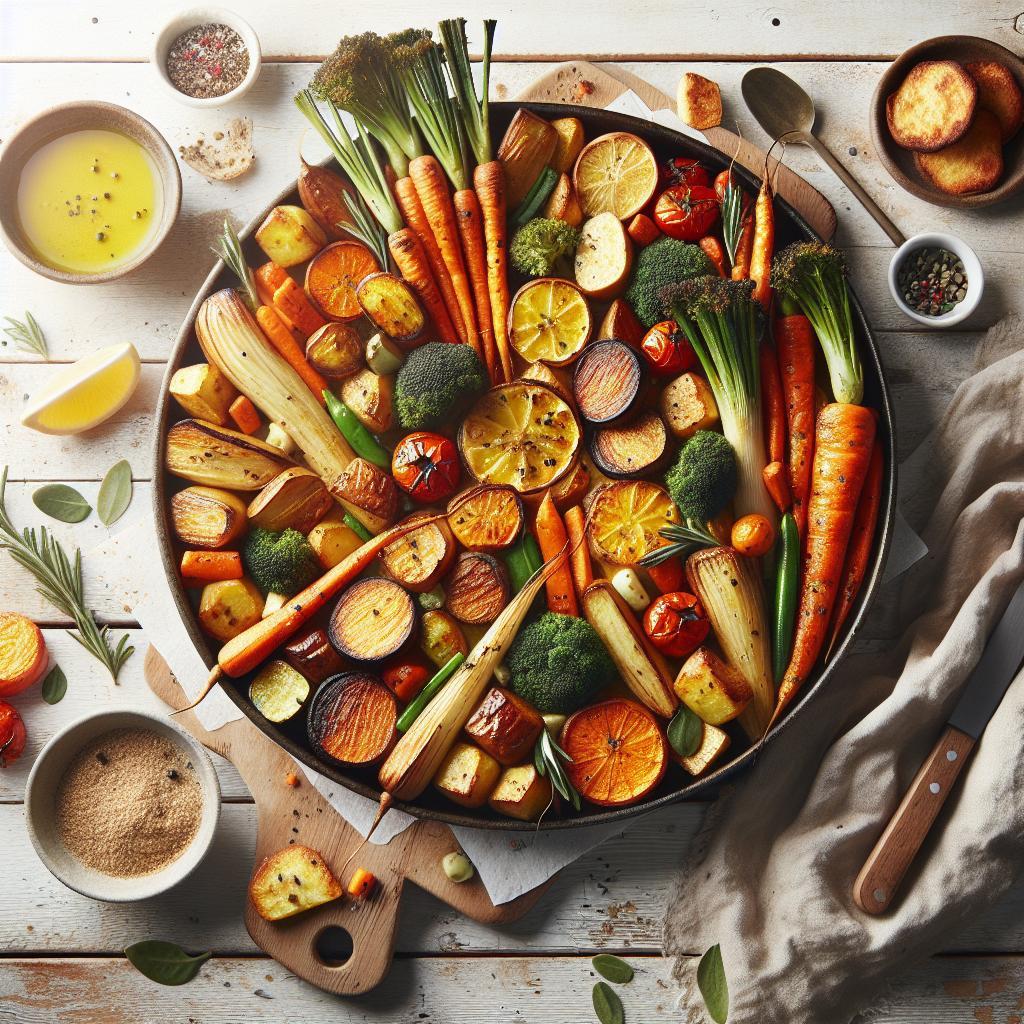 Golden Harvest: The Ultimate Roasted Root Vegetable Bake